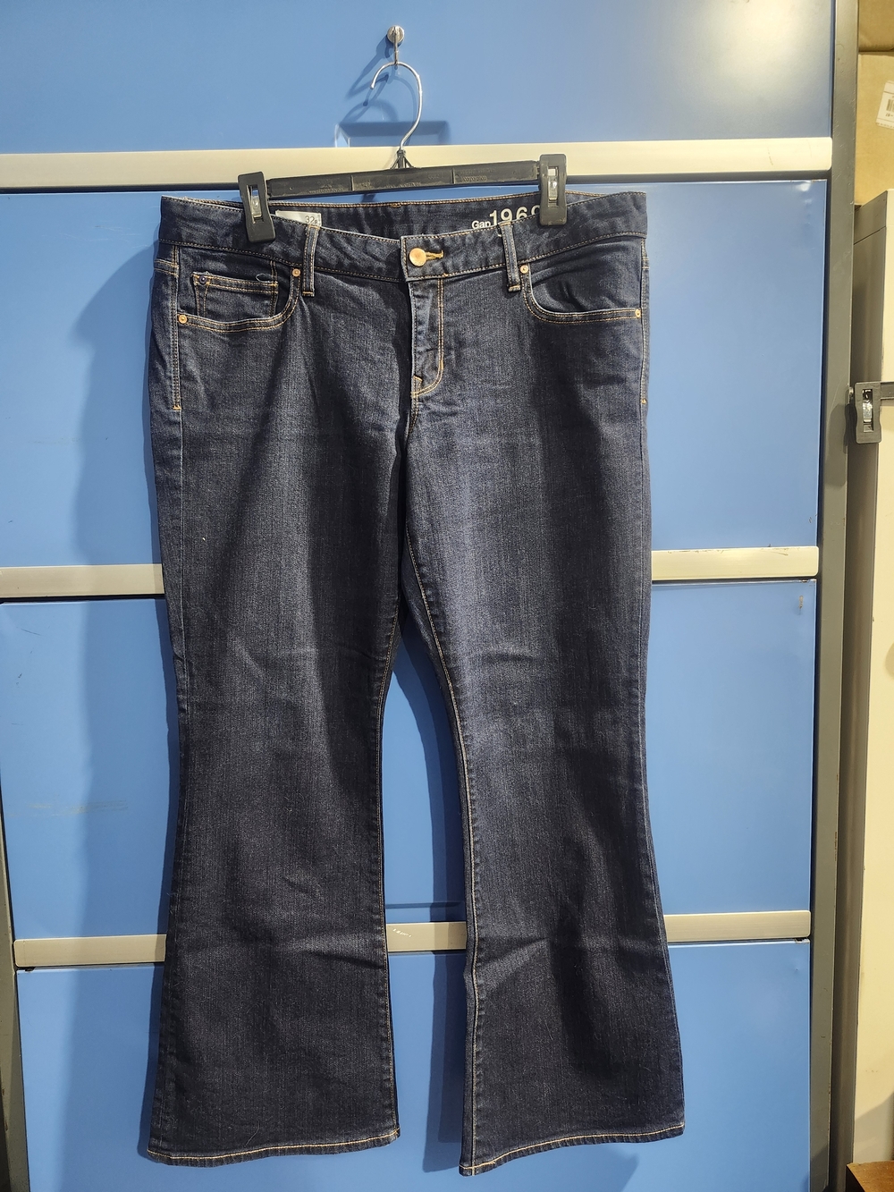 1969 by Gap Dark Blue Curvy Jeans - Women 32P